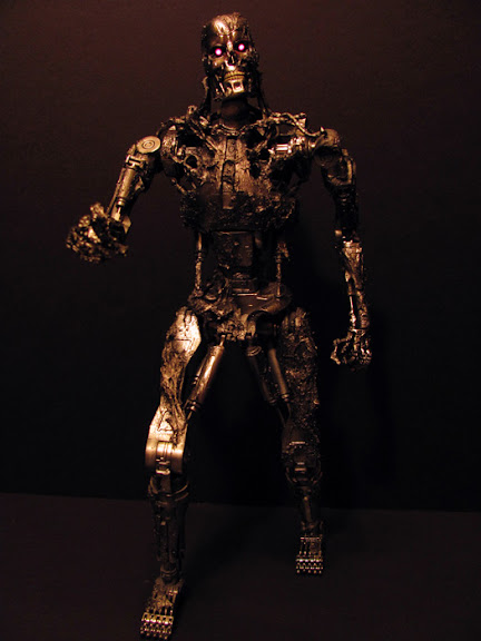 Custom Hot Toys Terminator Salvation T 800 And T 600 One Sixth Warriors Forum