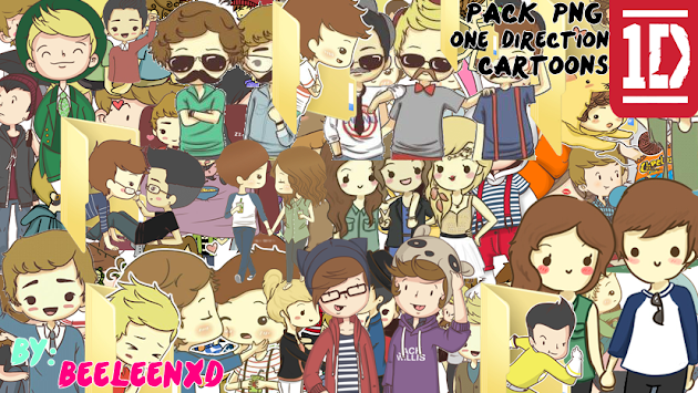 competencia de bandas harry styles y xochitl tolentino Pack_png_caricaturas_de_one_direction_3_by_beeleenxd-d5tle65