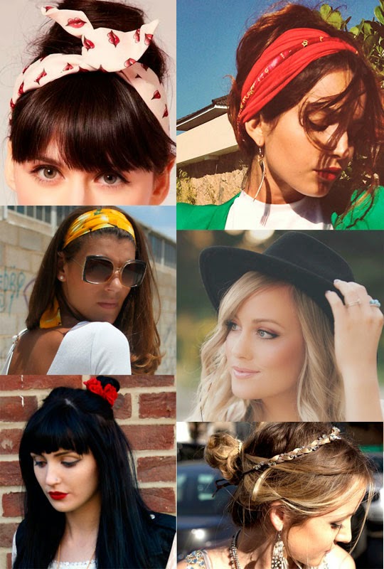 cabelo com acessório