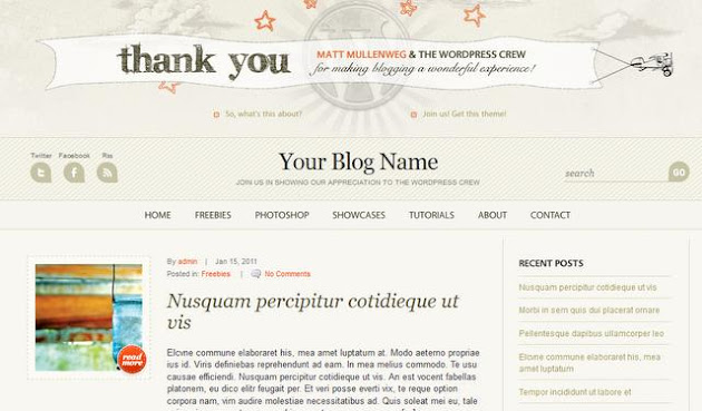 Anniversary WordPress Theme