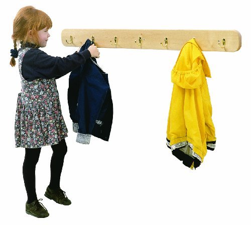 Steffy Wood Products Wall Mount Coat Rack