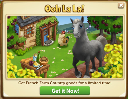 FarmVille 2 Cheats: Codes for French Farm Country