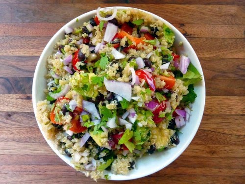 mrs harding cooks: Quinoa Salad with Black Beans, Avocado, and Cumin ...
