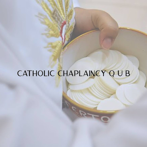 Catholic Chaplaincy Q U B logo