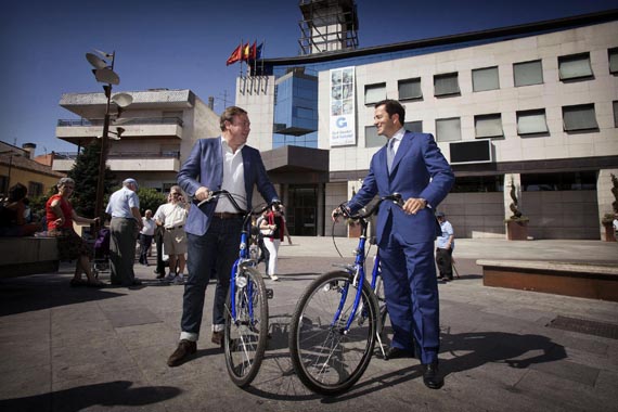 Presentado Gbici el nuevo Sistema de Bicicleta Pública de Getafe