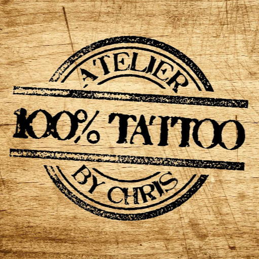 100% Tattoo Atelier By Chris logo