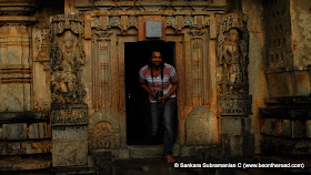 Happy face at Doddagaddavalli Temple
