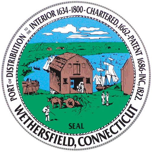 Wethersfield Town Hall logo