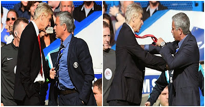 Wenger empurra Mourinho | Chelsea vs. Arsenal (05-10-2014) Wenger empurra Mourinho | Chelsea vs. Arsenal (05-10-2014)