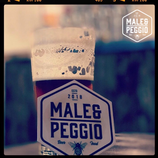 Male & Peggio - beer and food logo