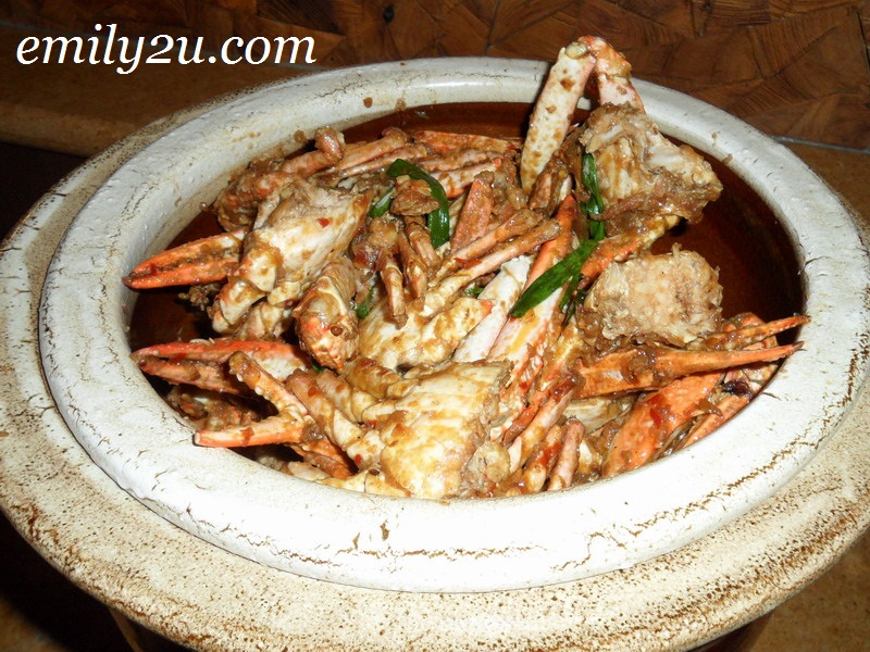 Banjaran hot & spicy wok fried crab