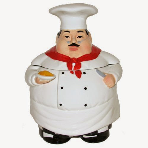  Plump Chef Collection Deluxe Hand-Painted Cookie Jar