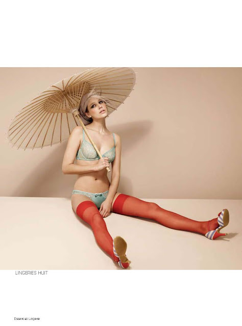 Huit lingerie, campaña primavera verano 2012