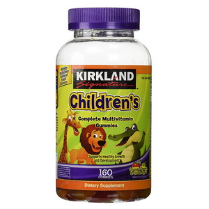 Kẹo dẻo bổ sung Vitamin cho trẻ em Kirkland Children's Multivitamin của Mỹ