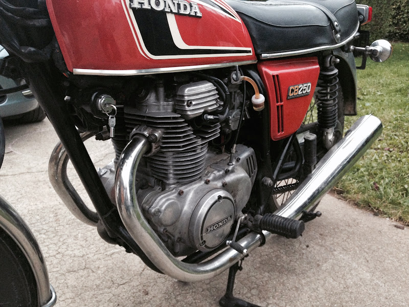 Honda CB 250 1974 Image5