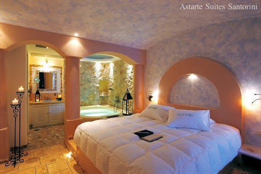 Junior suite private couples Jacuzzi sea volcano caldera views Astarte Suites Hotel Santorini island3 650x433 Honeymoon Escape: Astarte Suites, Santorini island Greece