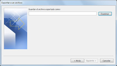 Exportar calendario Microsoft Outlook 2010 a formato CSV