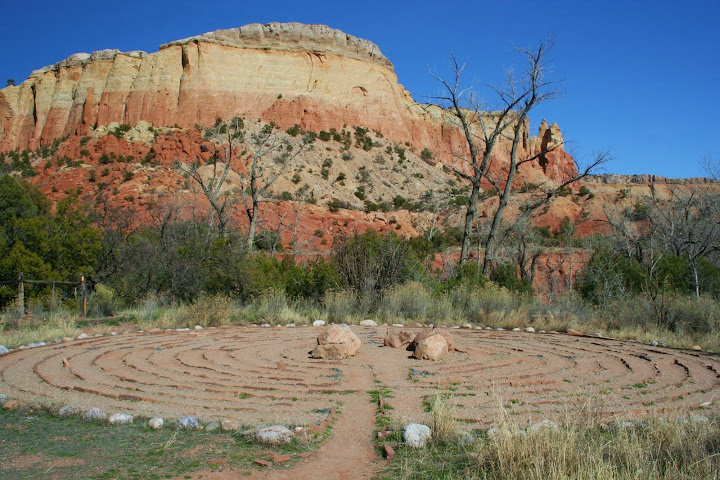 Ghost Ranch Labyrinth. From 100 Places in the USA Every Woman Should Go