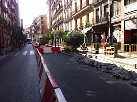 Ya han empezado las obras del eje ciclista Mayor-Alcalá