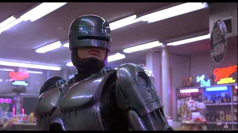 Screen Shot Of Hollywood Movie RoboCop (1987) In Hindi English Full Movie Free Download And Watch Online at Alldownloads4u.Com