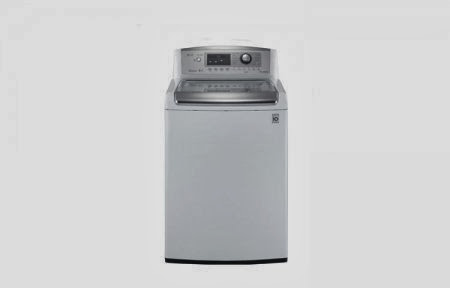  LG 4.7 Cu. Ft. Ultra Large Capacity High Efficiency Top Loading Washing Machine - White