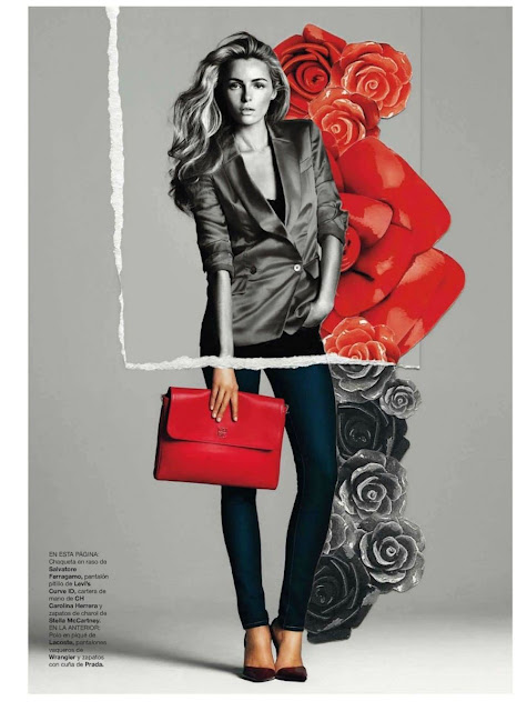 valentina zelyaeva - Harper's Bazaar España - abril 2012