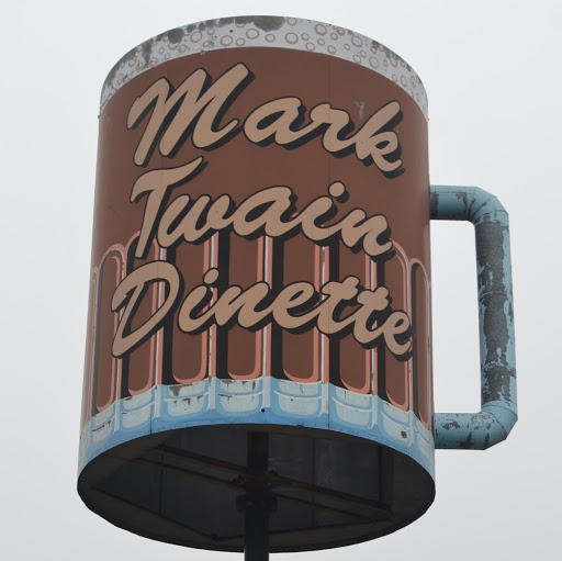 Mark Twain Dinette: Maid-Rite Restaurant and Diner logo