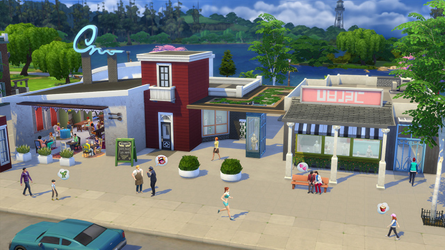 De Sims 4 Aan het Werk winkel