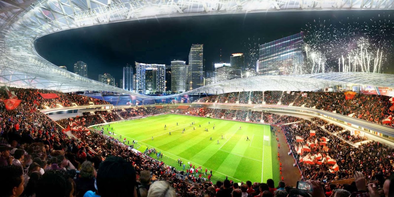 Stadium Port Miami by Arquitectonica sponsored by David