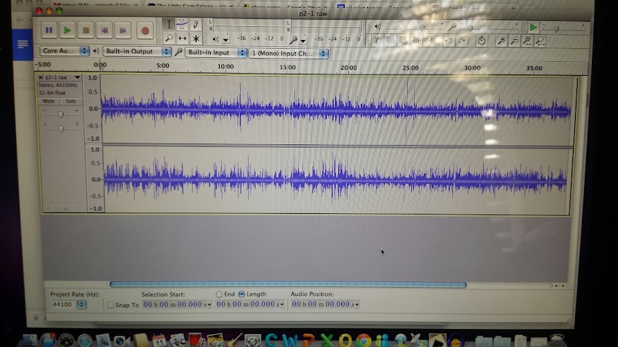 Audacity In stereo