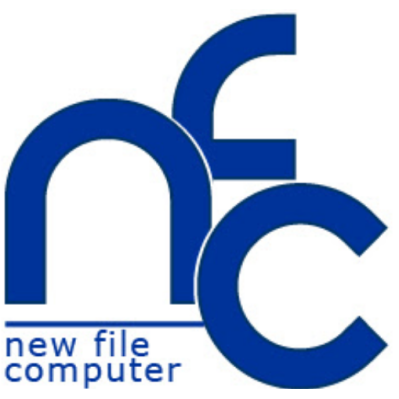 New File Computer logo