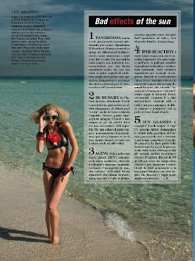 Vogue Italia, Mayo 2011 Be Tanned