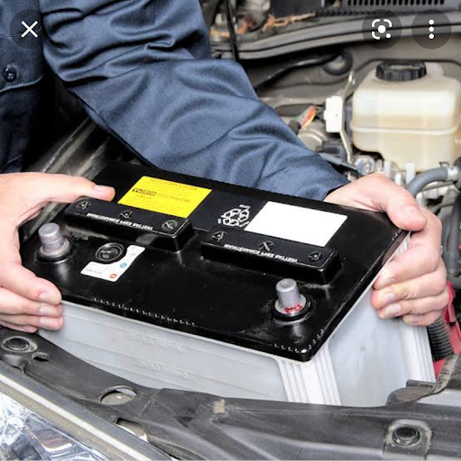 car battery replacement logo