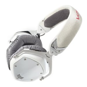  V-MODA Crossfade LP Over-Ear Noise-Isolating Metal Headphone (White Pearl)