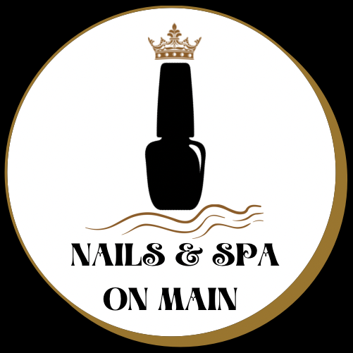 Nails & Spa on Main. logo