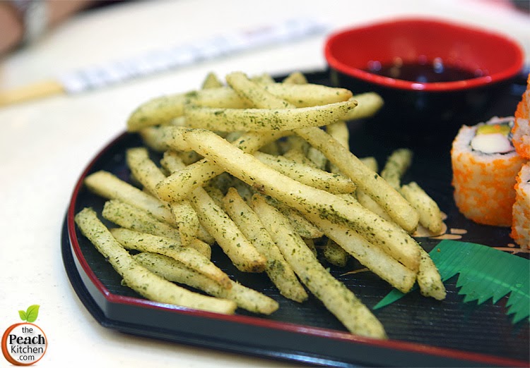 Tokyo Tokyo Nori- Wasabi Fries| www.thepeachkitchen.com