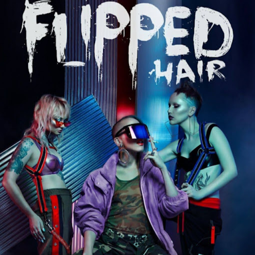Flipped Hair Preston logo