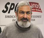 António Avelãs anunciou a formalização da queixa (foto Carlos Barroso)