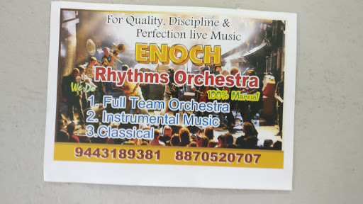 Enoch Drums Academy, Benwells Rd, Cantonment, Tiruchirappalli, Tamil Nadu 620001, India, Music_School, state TN