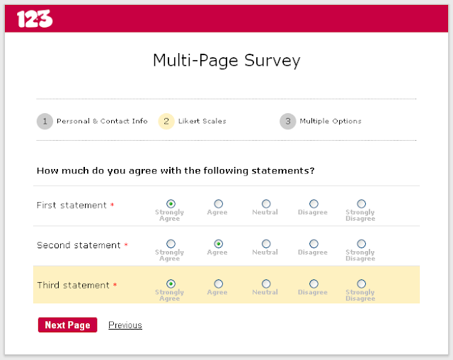 Multi-Page Form