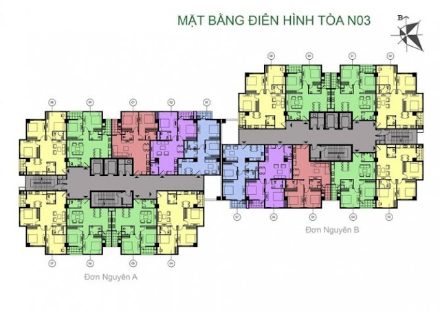 Mặt bằng tòa NO-03 K35 Tân Mai Bộ Quốc Phòng Mặt bằng tòa NO-03 K35 Tân Mai Bộ Quốc Phòng
