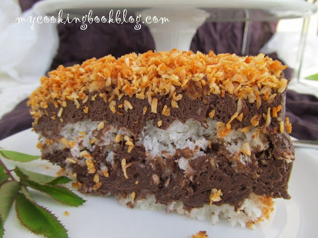Торта шоколадово-кокосова Нирвана