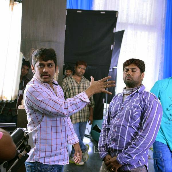 On the sets of Telugu movie Rabhasa. (Pic: Viral Bhayani)