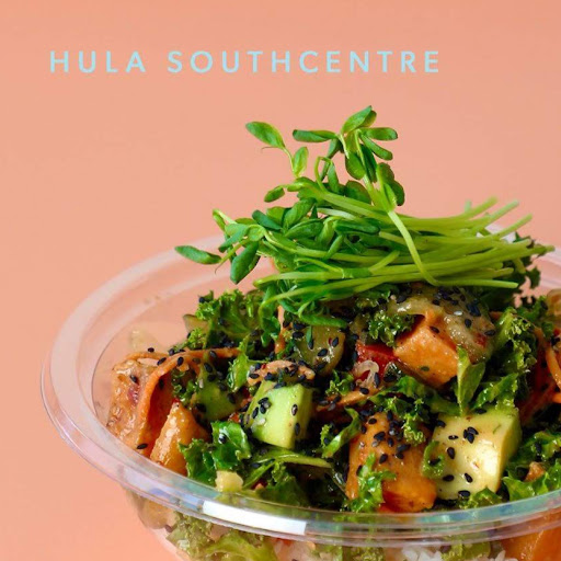 Hula Poke - Southcentre Mall logo