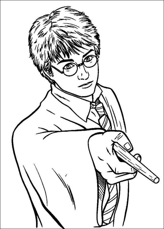 Harry Potter coloring page 3