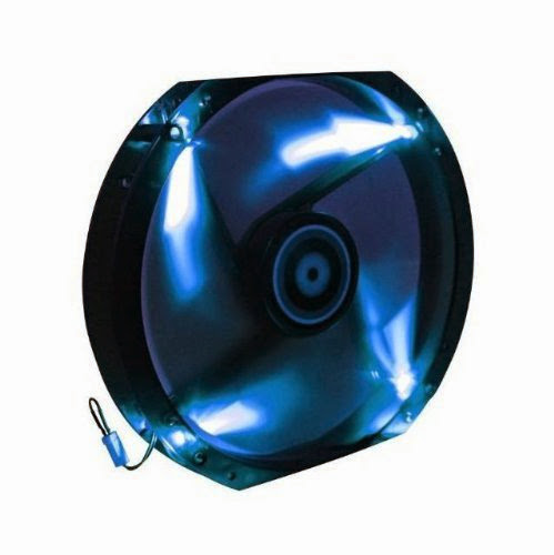  BitFenix BFF-BLF-23030B-RP Spectre 230mm LED Case Fan, Blue