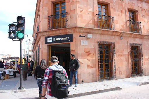 BBVA Bancomer Jerez, Ramón López Velarde 2, Centro, 99300 Jerez de García Salinas, Zac., México, Banco o cajero automático | ZAC