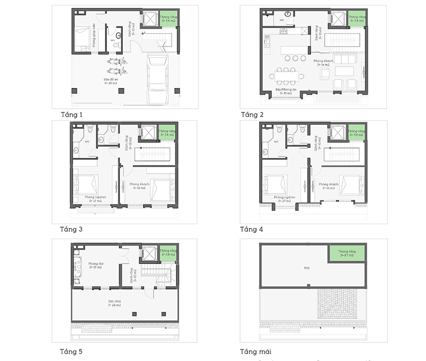 Liền kề 58 Trúc Khê - diện tích 80m2 Liền kề 58 Trúc Khê - diện tích 80m2