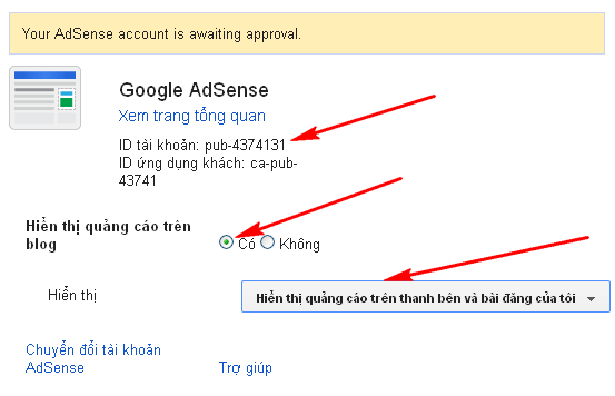 Cách đăng ký Google AdSense cho Blogger Blogspot