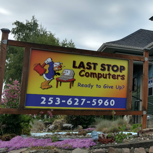 LAST STOP COMPUTERS logo
